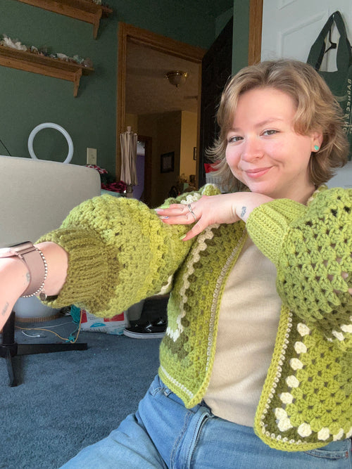 The Fernwood Cropped Cardigan