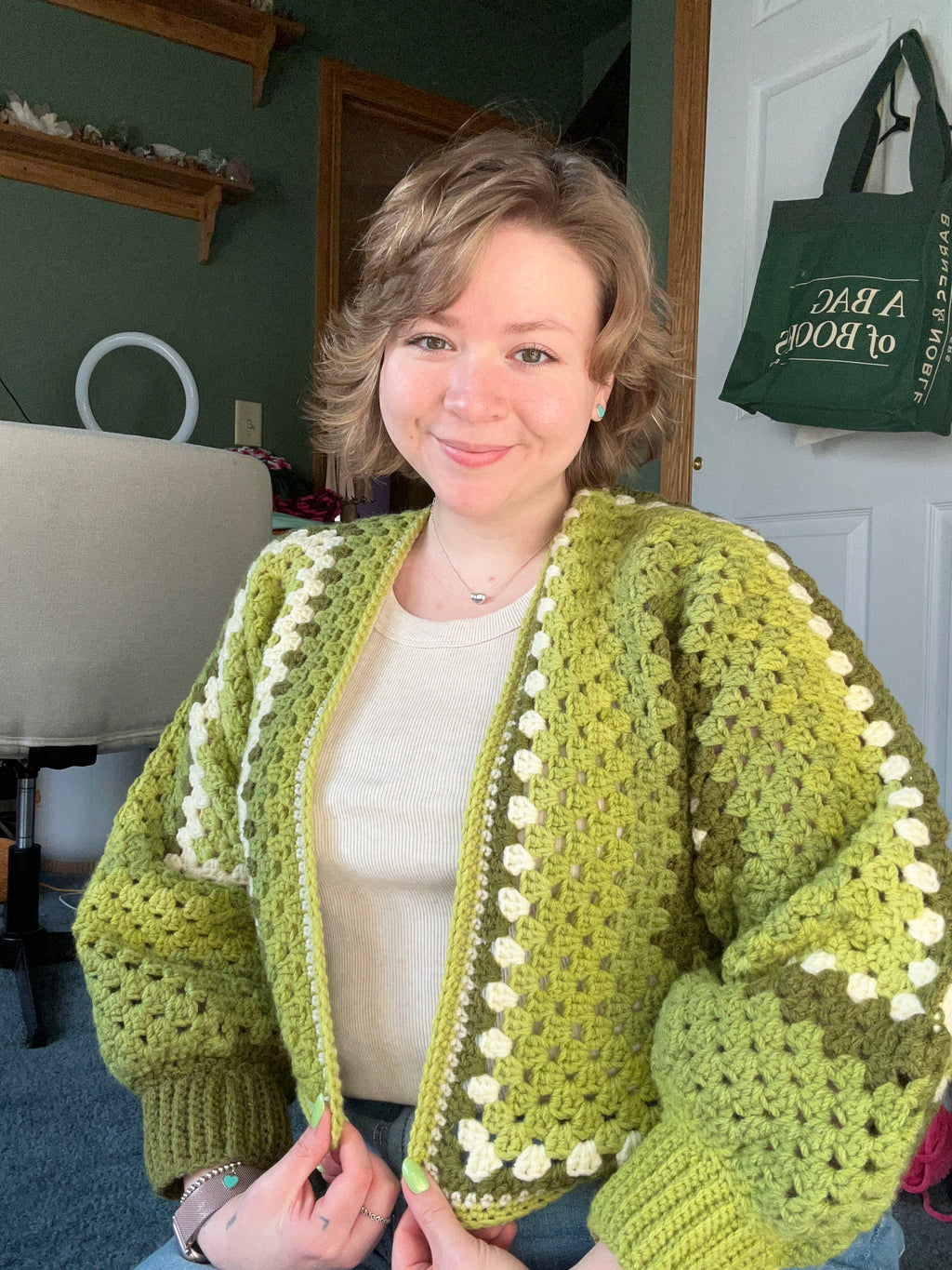 The Fernwood Cropped Cardigan